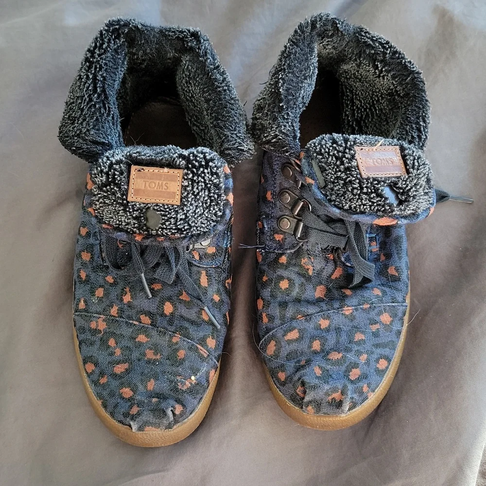 Tom's leppard print booties - Picture 3 of 7
